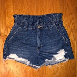 NWOT American eagle paper bag mom shorts size 8